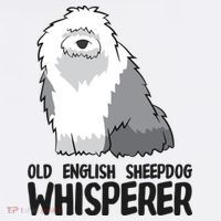 Old English Sheepdog Whisperer Cute Sheepdog Gift Women's Hoodie thumb 2