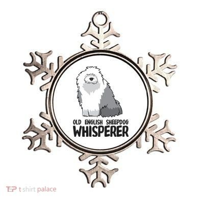 Old English Sheepdog Whisperer Cute Sheepdog Gift Ornament