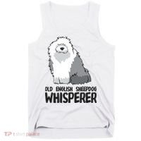 Old English Sheepdog Whisperer Cute Sheepdog Gift Tank Top thumb 0