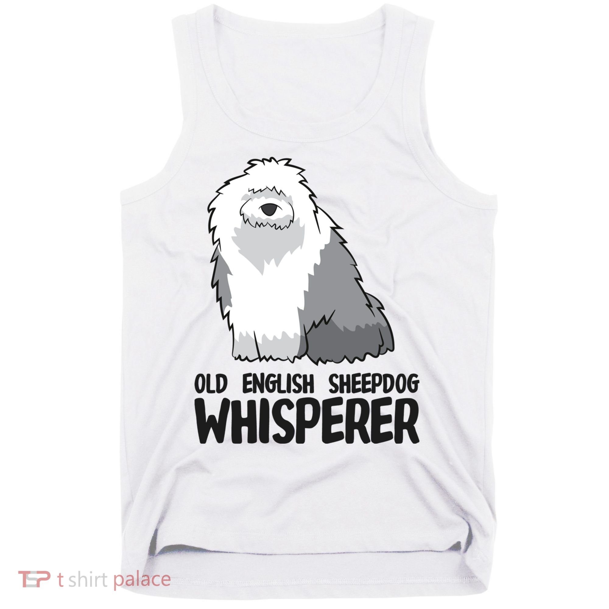 Old English Sheepdog Whisperer Cute Sheepdog Gift Tank Top