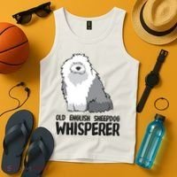 Old English Sheepdog Whisperer Cute Sheepdog Gift Tank Top thumb 4