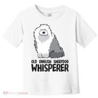 Old English Sheepdog Whisperer Cute Sheepdog Gift Toddler T-Shirt thumb 0