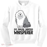 Old English Sheepdog Whisperer Cute Sheepdog Gift Kids Sweatshirt thumb 0
