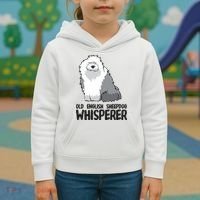 Old English Sheepdog Whisperer Cute Sheepdog Gift Kids Hoodie thumb 3