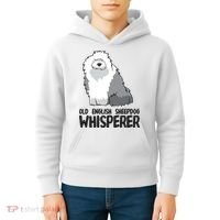 Old English Sheepdog Whisperer Cute Sheepdog Gift Kids Hoodie thumb 4