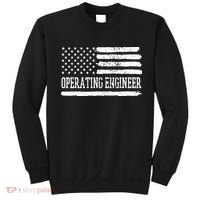 Operating Engineer USA Flag Sweatshirt thumb 0