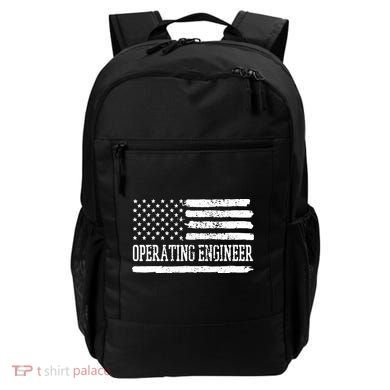 Operating Engineer USA Flag Backpack
