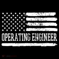 Operating Engineer USA Flag Backpack thumb 2