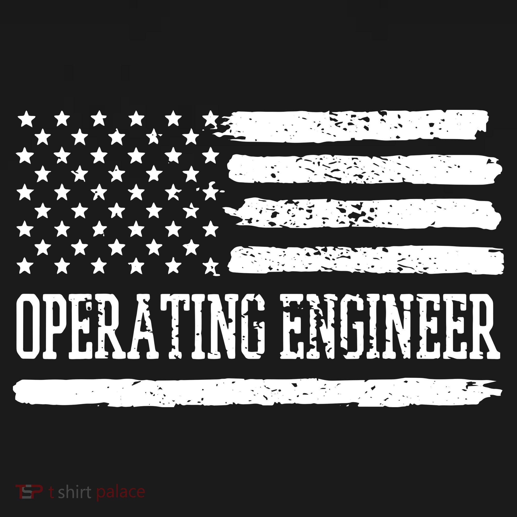 Operating Engineer USA Flag Pajama Set