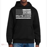 Operating Engineer USA Flag District V.I.T. Heavyweight Hoodie thumb 0