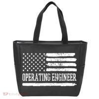 Operating Engineer USA Flag Tote Bag thumb 0