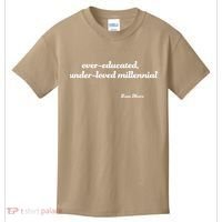 Over Educated, Under Loved Millennial Lane Moore Kids T-Shirt thumb 0