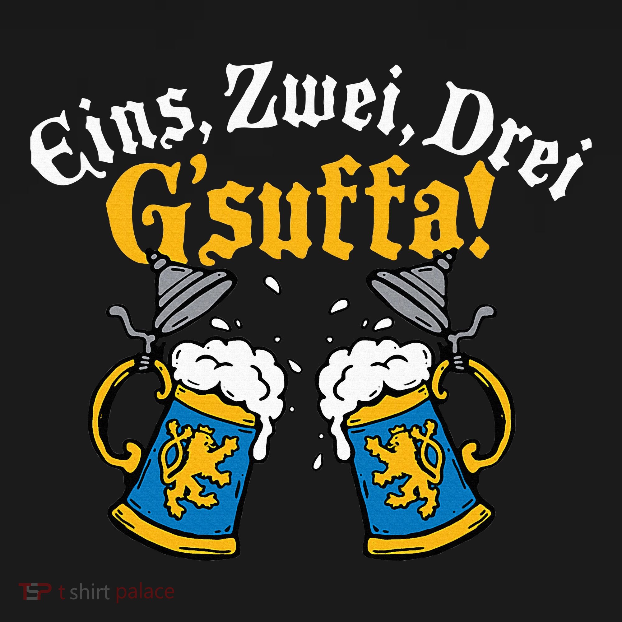 Oktoberfest Eins Zwei Drei GSuffa! T-Shirt