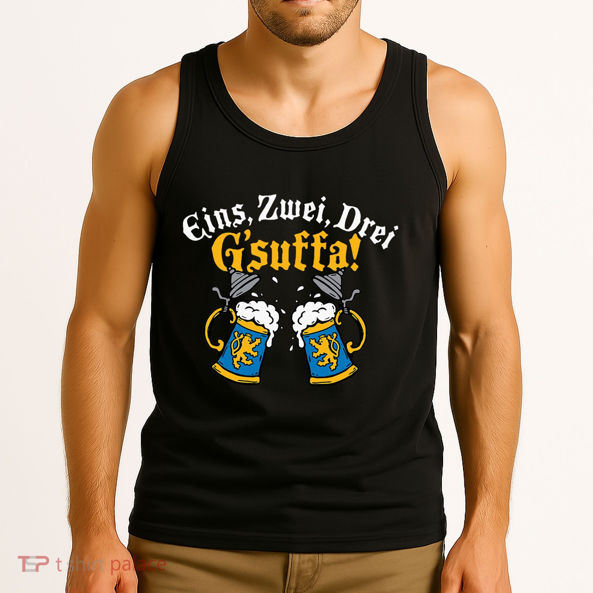 Oktoberfest Eins Zwei Drei GSuffa! Tank Top