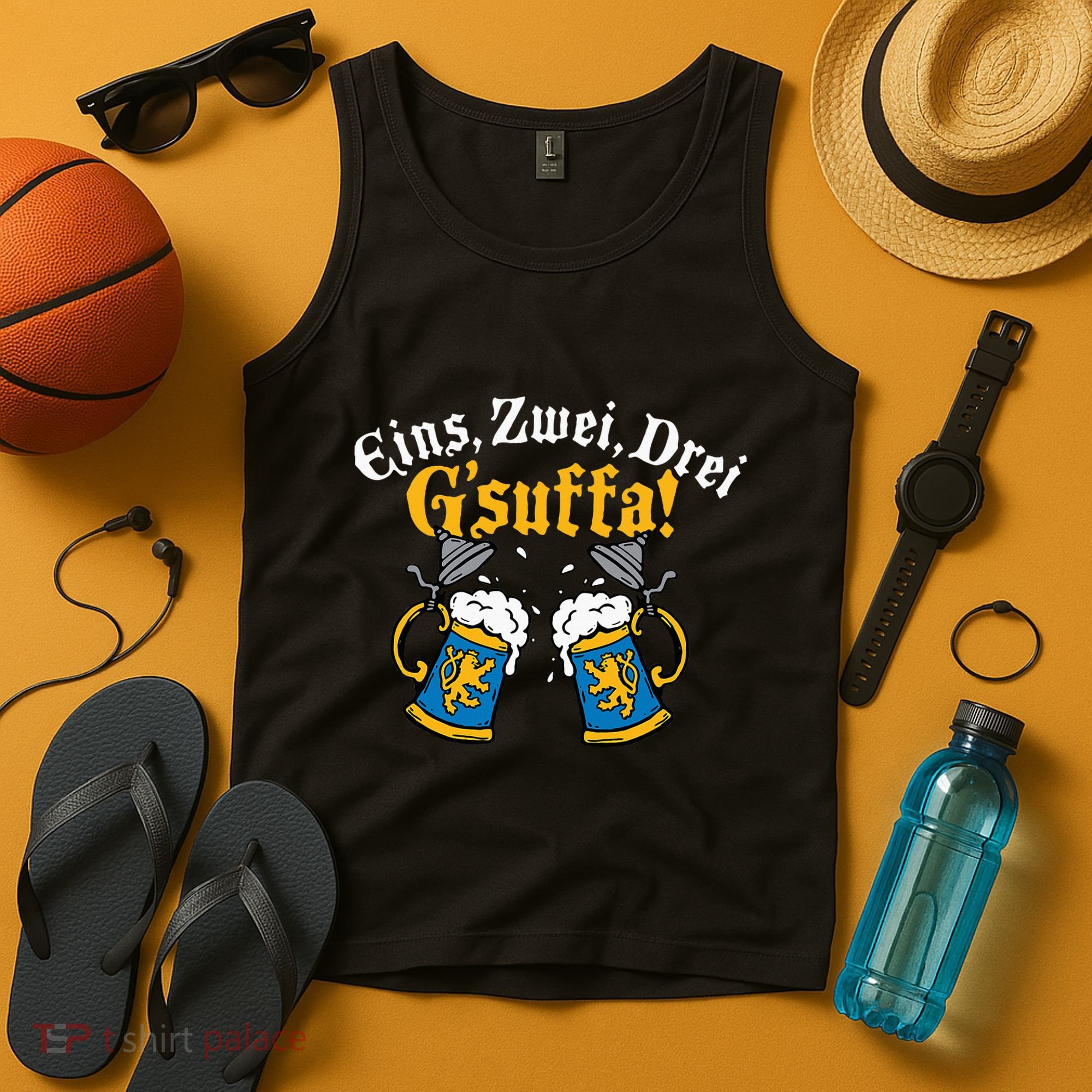 Oktoberfest Eins Zwei Drei GSuffa! Tank Top