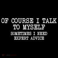 Of Course I Talk To My Self Tank Top thumb 6
