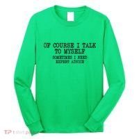 Of Course I Talk To My Self Long Sleeve Shirt thumb 0