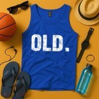 Old Funny 40th 50th 60th 70th Birthday Tank Top thumb 4