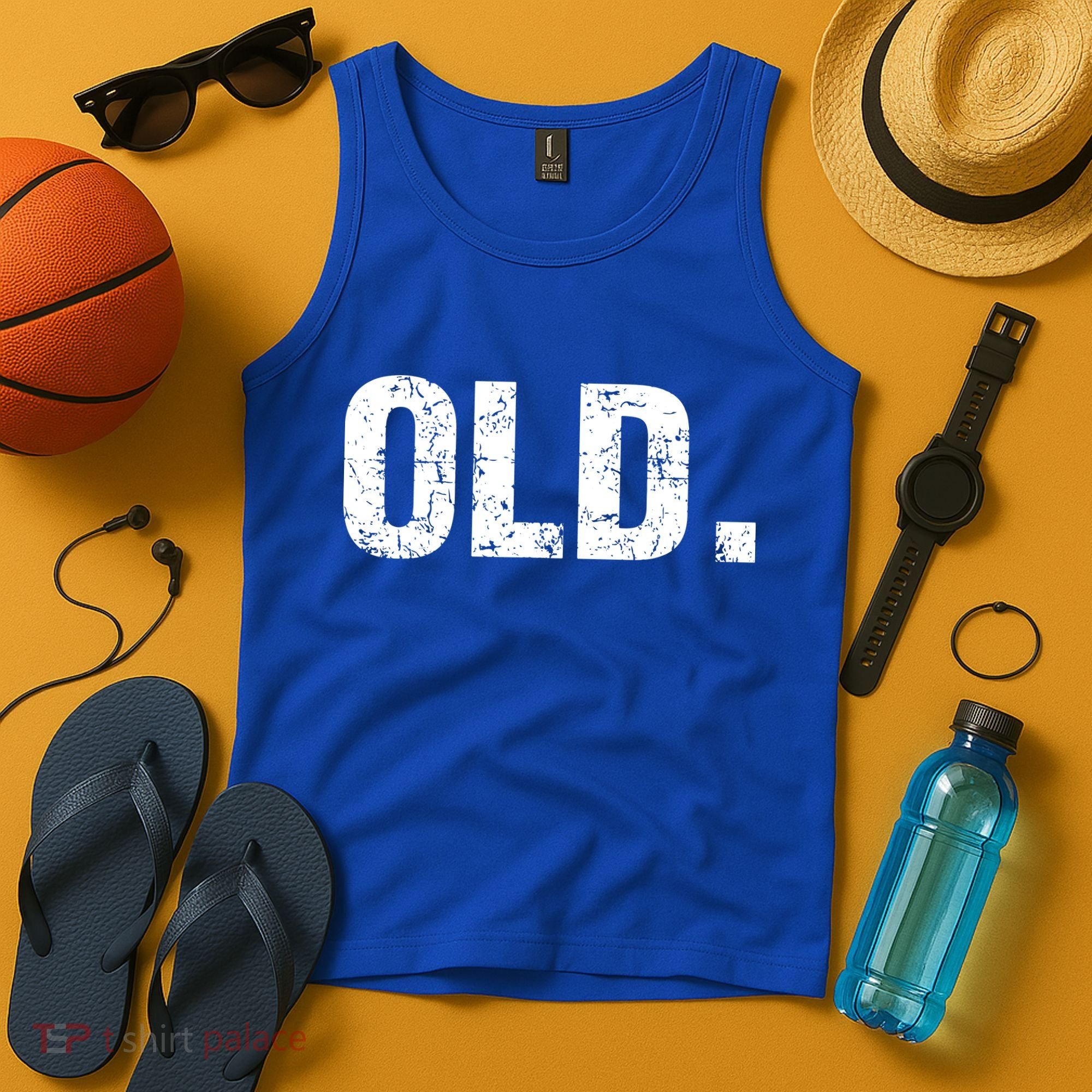 Old Funny 40th 50th 60th 70th Birthday Tank Top