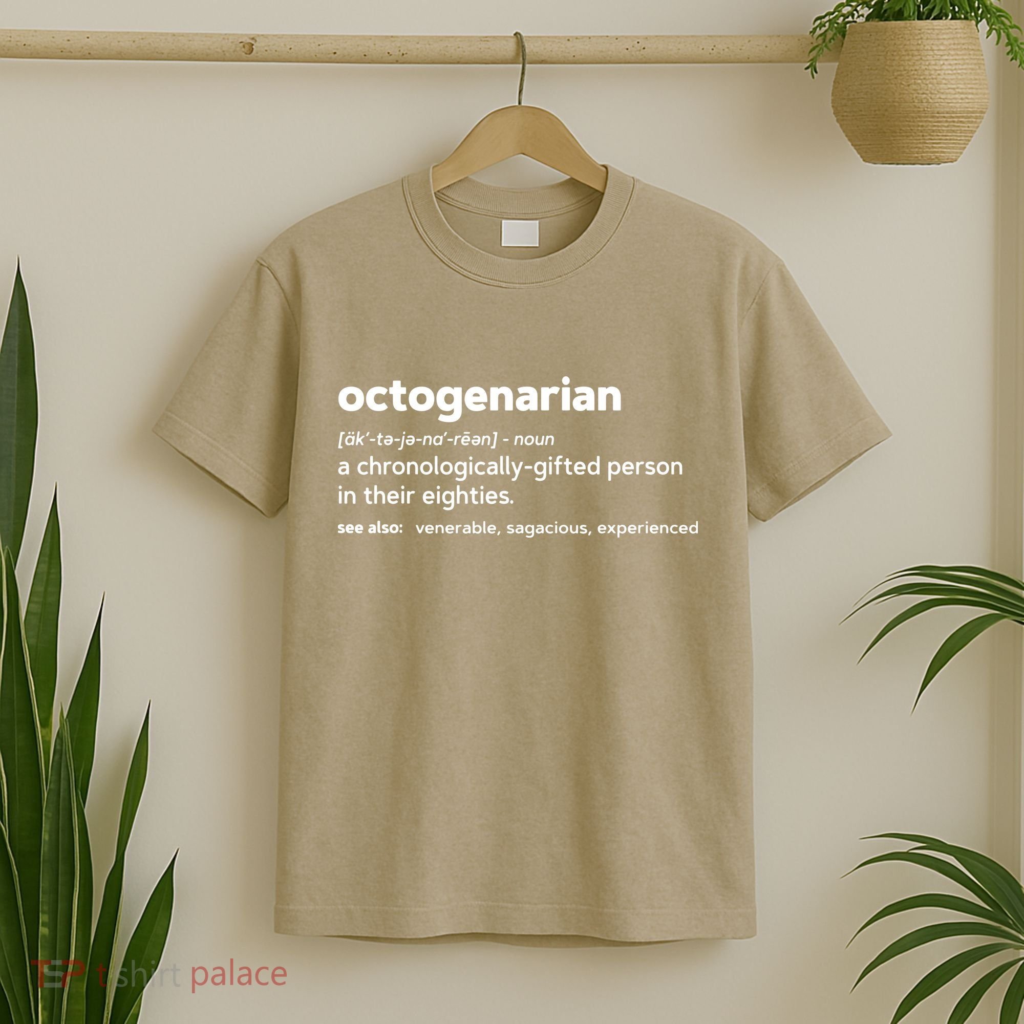 Octogenarian Funny 80th Birthday T-Shirt
