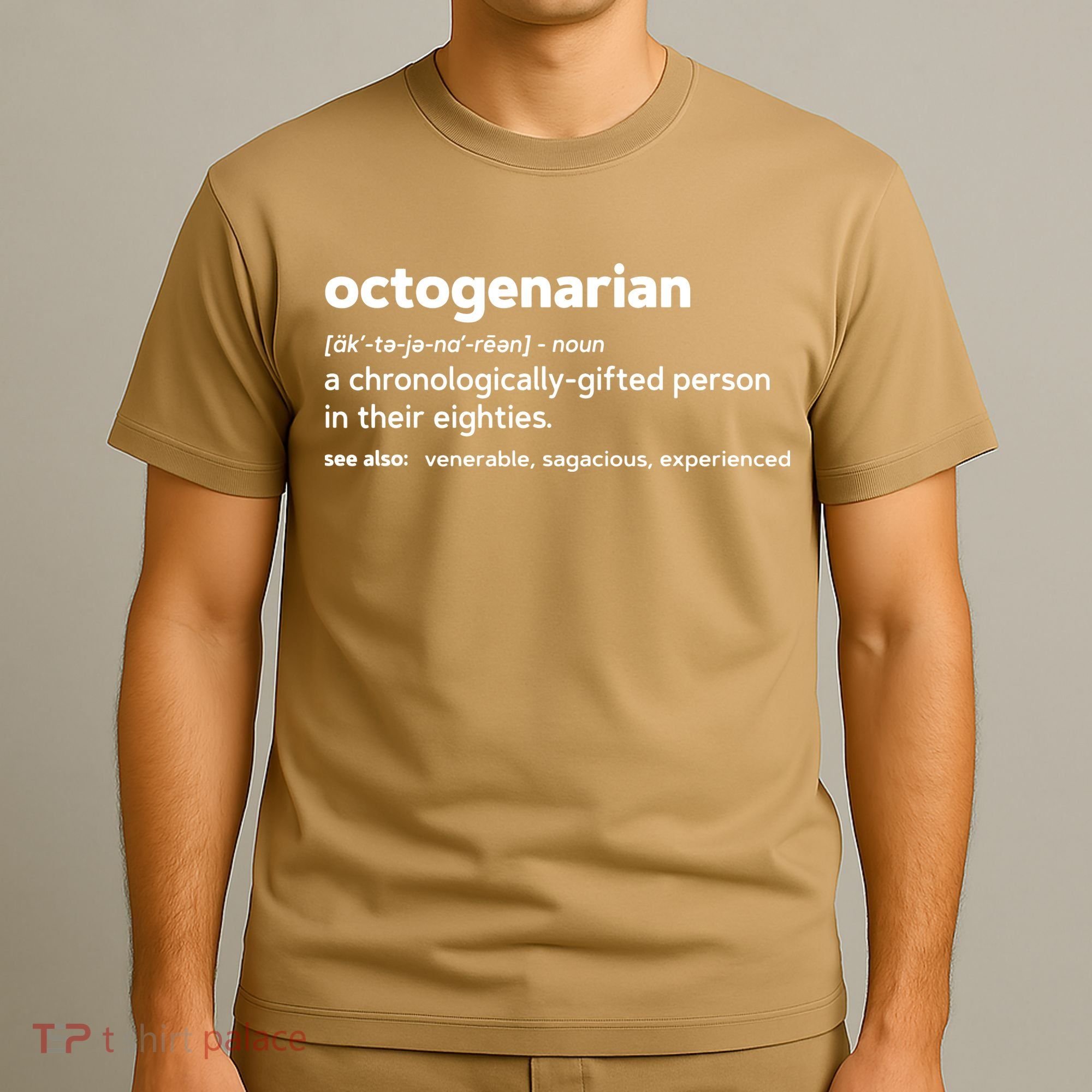 Octogenarian Funny 80th Birthday T-Shirt