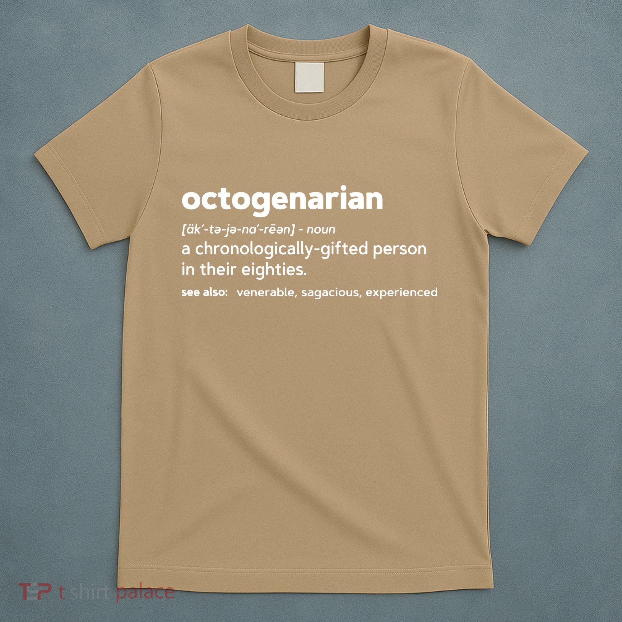 Octogenarian Funny 80th Birthday T-Shirt