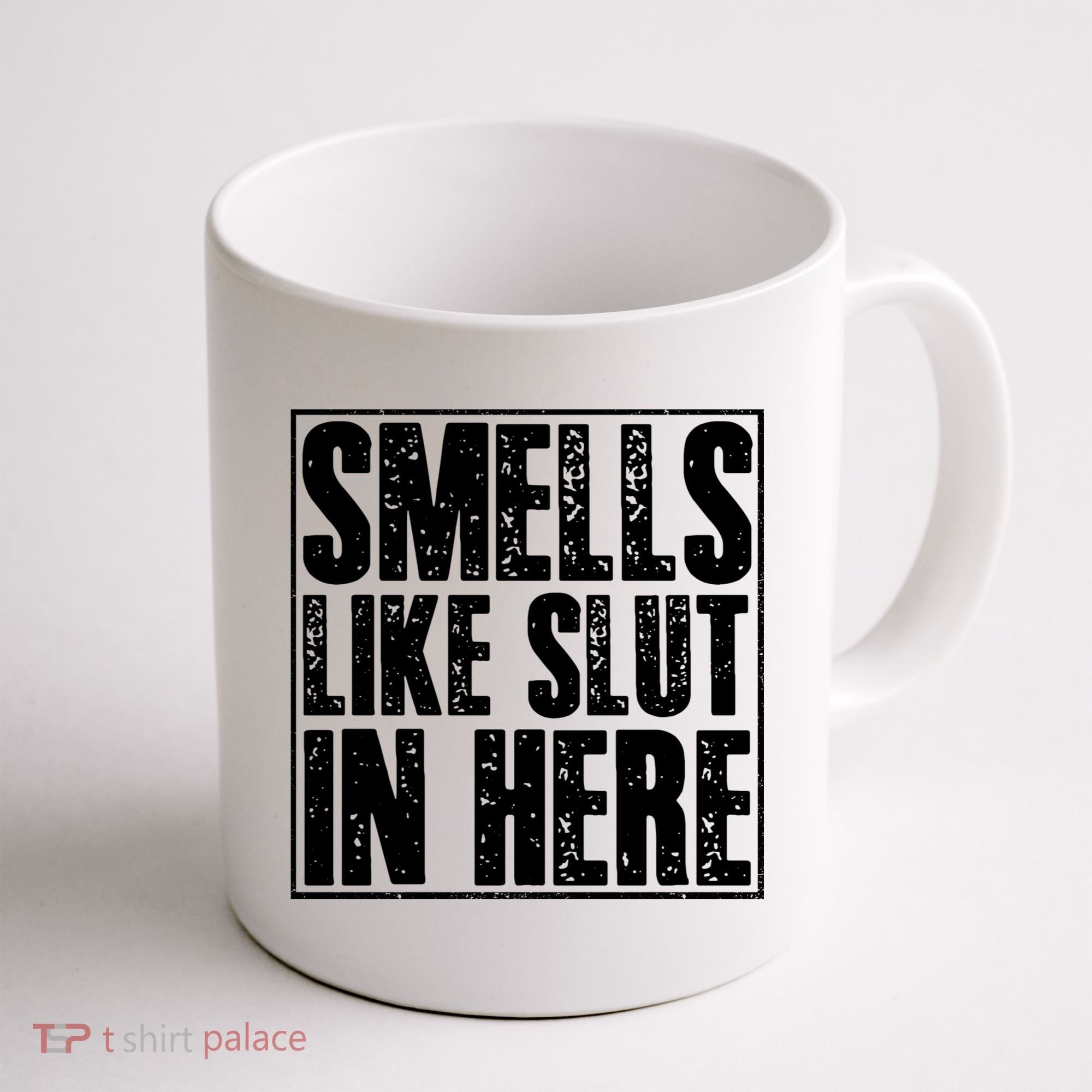 Offensive Funny Adult Humor, Smells Like Slut In Here Coffee Mug