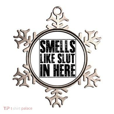 Offensive Funny Adult Humor, Smells Like Slut In Here Ornament