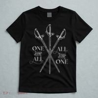 One For All All For One The Three Musketeers Literary T-Shirt thumb 5