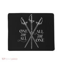 One For All All For One The Three Musketeers Literary Mousepad thumb 0