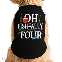 O Fish Ally Four Birthday Decorations 4th Birthday Boy Doggie Tank thumb 0