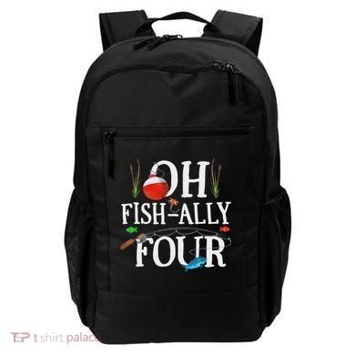 O Fish Ally Four Birthday Decorations 4th Birthday Boy Backpack