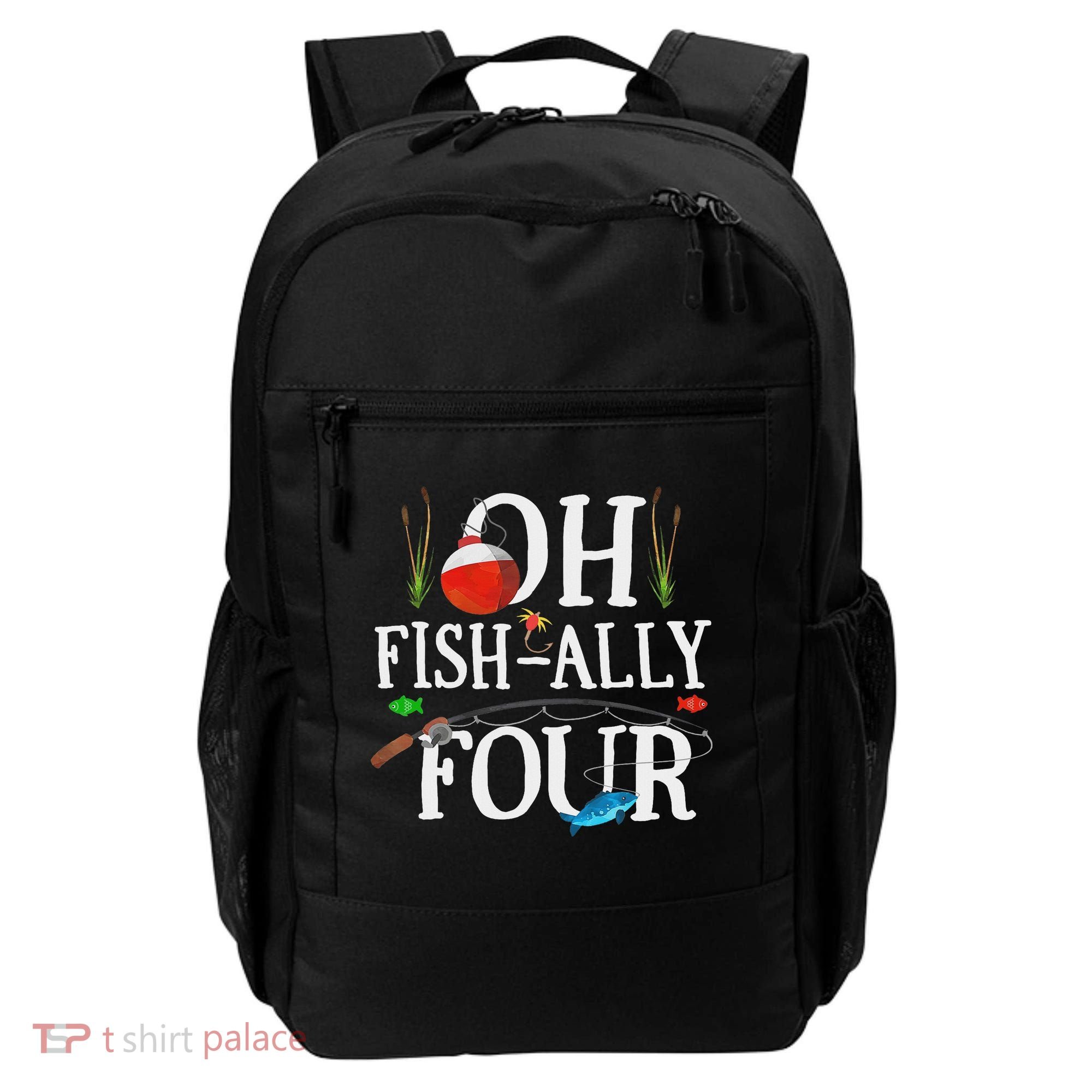 O Fish Ally Four Birthday Decorations 4th Birthday Boy Backpack
