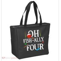 O Fish Ally Four Birthday Decorations 4th Birthday Boy Tote Bag thumb 2