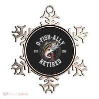 O Fish Ally Retired EST 2026 Fishing Fan Ornament thumb 0