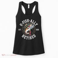 O Fish Ally Retired EST 2026 Fishing Fan Women's Tank Top thumb 0