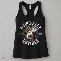 O Fish Ally Retired EST 2026 Fishing Fan Women's Tank Top thumb 3