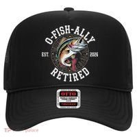 O Fish Ally Retired EST 2026 Fishing Fan Hat thumb 0