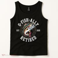 O Fish Ally Retired EST 2026 Fishing Fan Tank Top thumb 2