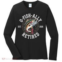 O Fish Ally Retired EST 2026 Fishing Fan Women's Long Sleeve Shirt thumb 0