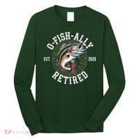 O Fish Ally Retired EST 2026 Fishing Fan Long Sleeve Shirt thumb 0