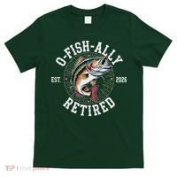 O Fish Ally Retired EST 2026 Fishing Fan T-Shirt thumb 0