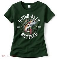 O Fish Ally Retired EST 2026 Fishing Fan Women's T-Shirt thumb 0