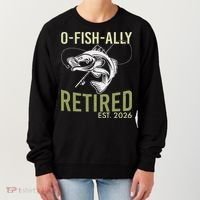 O Fish Ally Retired EST 2026 Fishing Women's Sweatshirt thumb 0