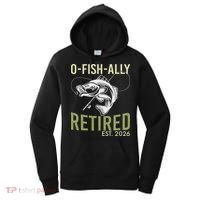 O Fish Ally Retired EST 2026 Fishing Women's Hoodie thumb 0