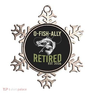 O Fish Ally Retired EST 2026 Fishing Ornament
