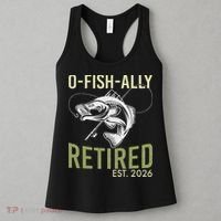 O Fish Ally Retired EST 2026 Fishing Women's Tank Top thumb 3