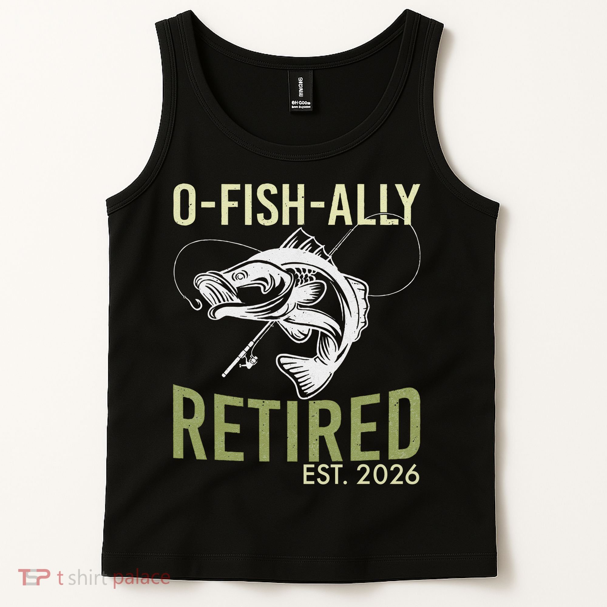 O Fish Ally Retired EST 2026 Fishing Tank Top