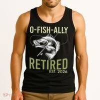 O Fish Ally Retired EST 2026 Fishing Tank Top thumb 3