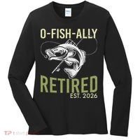 O Fish Ally Retired EST 2026 Fishing Women's Long Sleeve Shirt thumb 0